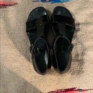 Robert Clergerie platform sandals.